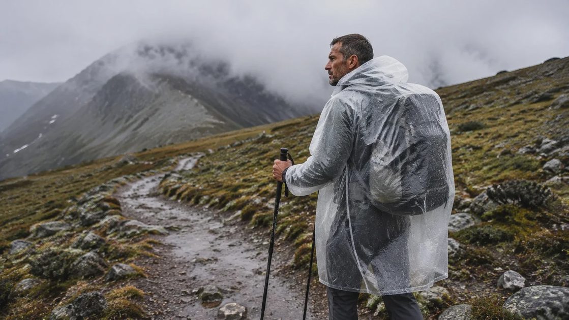 The Rain Poncho for Hiking I Keep in My Pack After One Too Many Sudden Storms Above Treeline