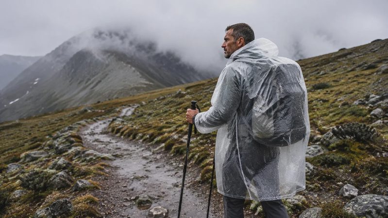 The $9.95 Rain Poncho I Keep in My Pack