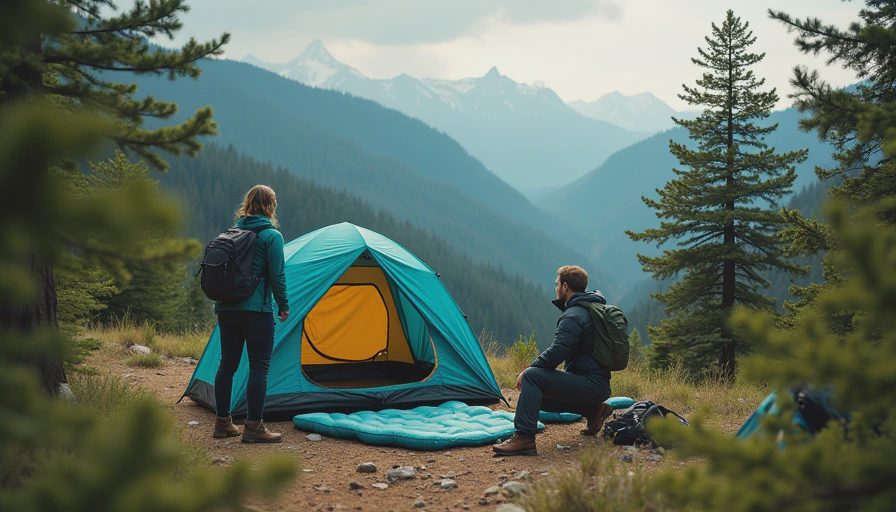 Visual context for thermarest xlite