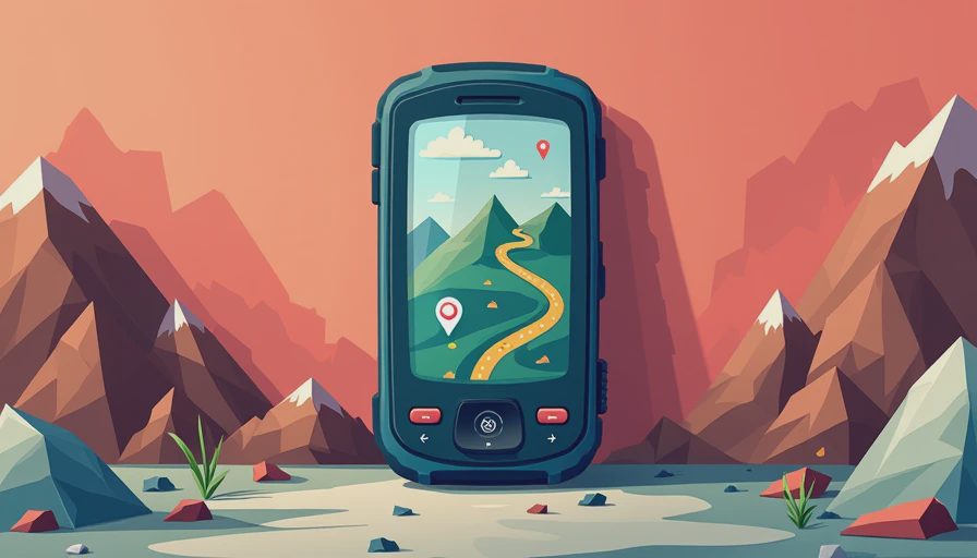 Visual context for navigation tools for hiking